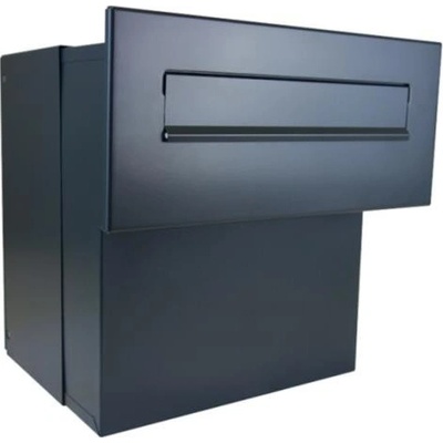 DOLS F-042 ČD-4 RAL7016 - poštová schránka na zamurovanie, bez menovky, antracit