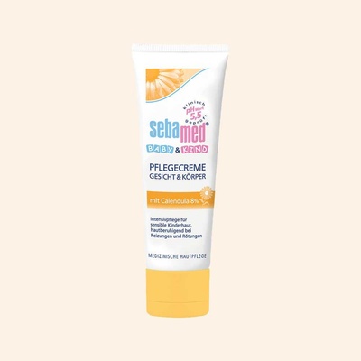 Sebamed Baby & Kind detský krém na tvár a telo s nechtíkom 75 ml