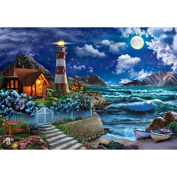 Image 1 of Castorland - Puzzle Sailor's night - 1 000 piese