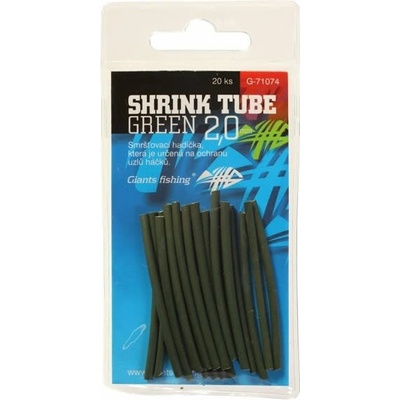 Giants Fishing Smršťovací Hadička Shrink Tube Green 2 mm 20 ks