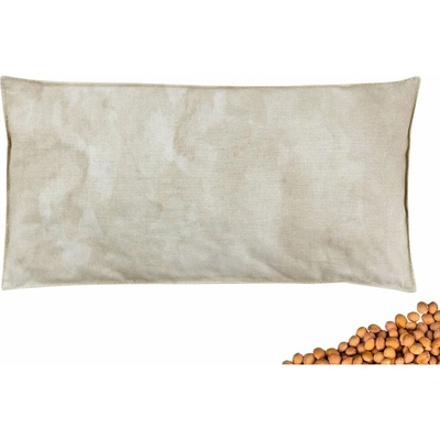 VFstyle nahrievací vankúšik s čerešňovými kôstkami 30 x 15 cm Beige