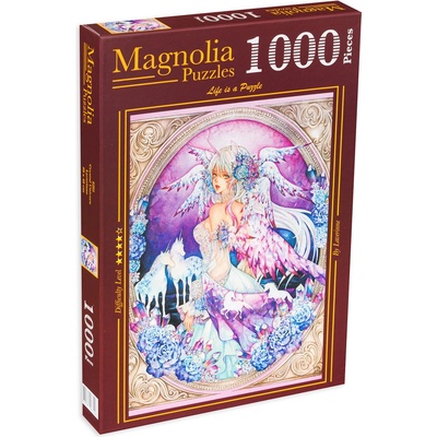 Magnolia Пъзел Magnolia от 1000 части - Светът на еднорозите (6201)