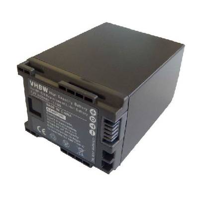 VHBW - SRN Baterie Canon BP-827 2400mAh Li-Ion 7,4V neoriginální příslušenství pro digitální kamery, opatřena INFO čipem