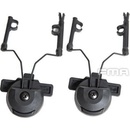 Adaptér EX3.0 GEN2 Rails na prilbu pre slúchadlá FMA Čierna