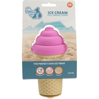 Coolpets silikon ice cream plnící do mrazáku 210 ml