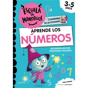 Aprender los numeros en la escuela de monstruos | SALLY RIPPIN (2022)