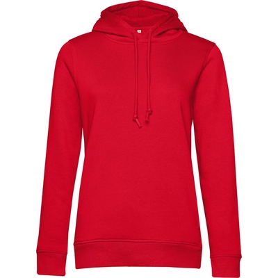 B&C Collection B&c inspire hooded women / Дамски суичър с качулка - червен m (01w34b00402)