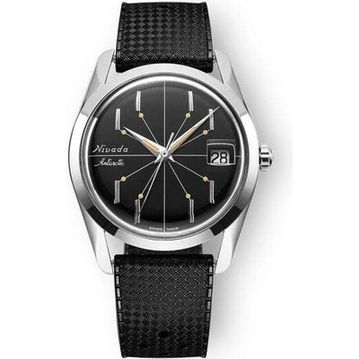 Nivada Grenchen Antarctic Spider Black Rubber tropic