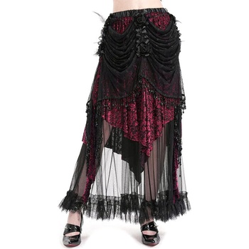 Devil fashion дамска пола DEVIL FASHION - Black and Red Gorgeous Gothic - ESKT051