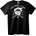 NOONEBRAND Тениска Skull и Ножове Урбан - L, Black