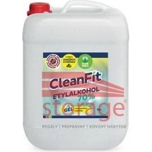 CleanFit dezinfekčný gél 70% citrus na ruky 10 l