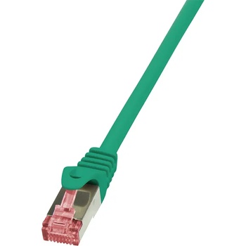 LogiLink Пач кабел PrimeLine, Cat. 6, S/FTP, зелен, 0, 5 м