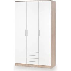 Black Red White Двукрилен гардероб lima s-3