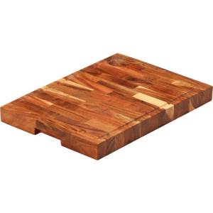 vidaXL Дъска за рязане 42x30x4 см акация масив (376054)