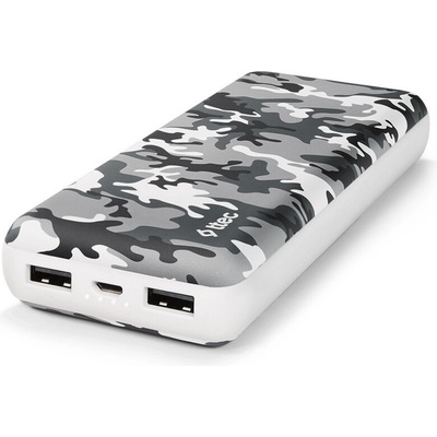 Ttec Външна батерия ReCharger 20.000mAh Universal Mobile Charger - White Camouflage