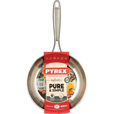 Nerezová pánev PYREX Infinity 24cm