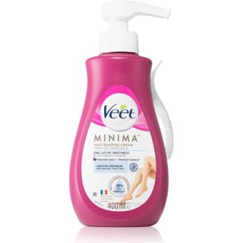 Veet Minima Sensitive Skin крем за депилация за чувствителна кожа алое вера и витамин Е. 400ml