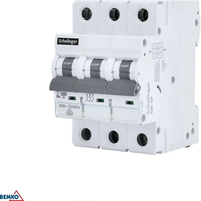 Nadprúdový istič 10KA 3P B 20A VDE SCHELINGER