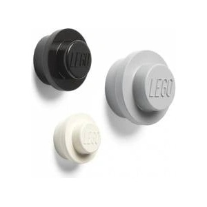 LEGO Wandhalterung 40161733 (Weiß, Schwarz, Grau)