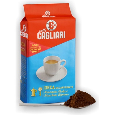 Cagliari Caffe Bezkofeínová mletá 250 g