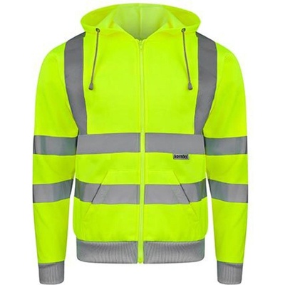 Korntex Galway reflexná mikina KX422 Signal Yellow