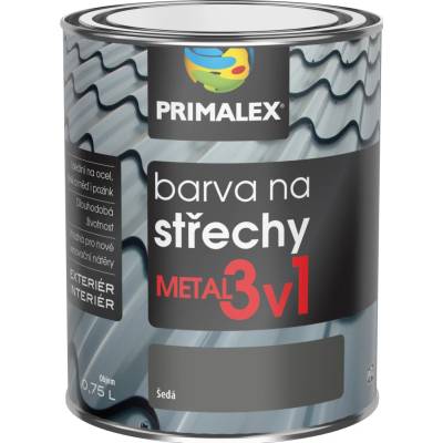 Primalex Metal 3v1 0,75L sivá