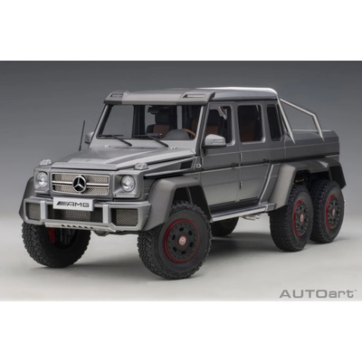Mercedes-Benz G63 AMG 6×6 2013 šedá AUTOart 1:18