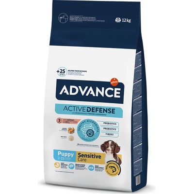 Advance Puppy Sensitive s lososem 2 x 12 kg