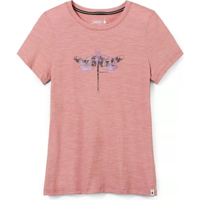 Smartwool W MERINO SPORT 150 DRAGONFLY SUMMIT SS GRAPHIC tee light mahogany heather – Hledejceny.cz