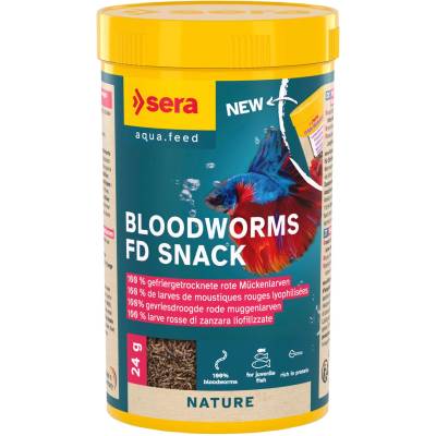 SERA Bloodworms FD Snack 250 ml / 24 g
