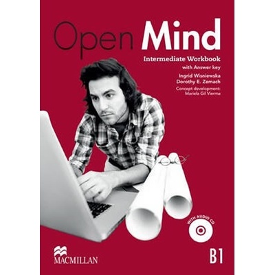Open Mind Intermediate: Work book with key & CD Pack - Ingrid Wisniewska
