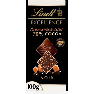 Lindt Excellence Passion hořká s karamelem a solí 100 g