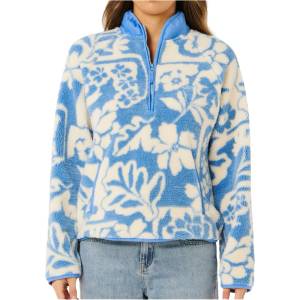Rip Curl Дамски поларен пуловер Rip Curl Women's Party Pack Polar Fleece Fleece jumper - Blue - размер XS (105-7200-0112)