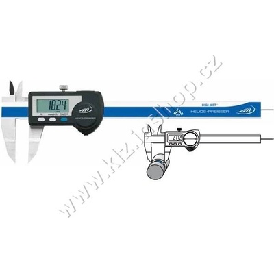 Helios-Preisser 1326920 - Posuvné měřítko pro hřídel. drážky 150 mm, IP67