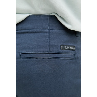 Calvin Klein Jeans къс панталон чино мъжки от памук с еластан (LV04RF617G)