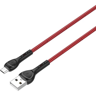Ldnio LS482 USB – Micro USB, 2m, červený