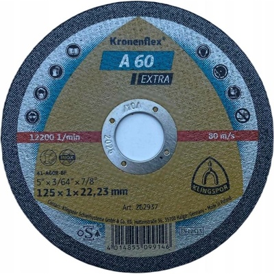 25x Řezné kotouče na kov Klingspor 125x1