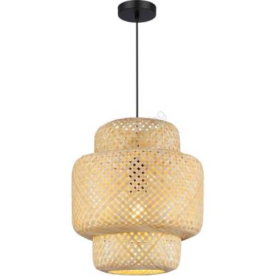 MILAGRO Пендел HESTIA 1xE27/60W/230V Ø 30 см бамбук (MI2686)