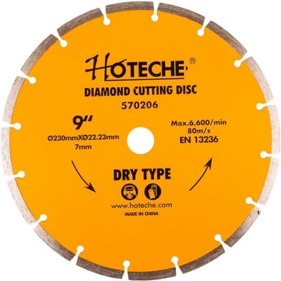 Hoteche Diamantový řezný kotouč 230 mm HT570206