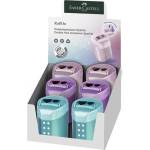 Faber-Castell Острилка FABER-CASTELL RollOn Sparkle с контейнер с 2 дупки в цветове металик 183900 (183900)