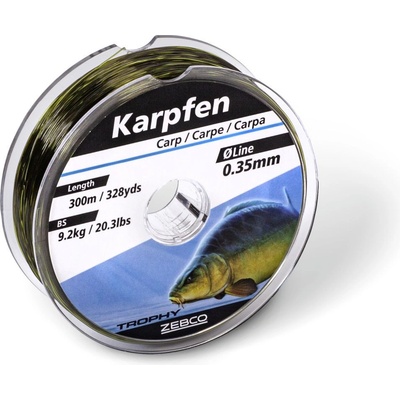 ZEBCO TROPHY CARP 300m 0,40mm 12,7kg
