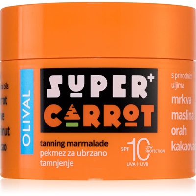 Olival SUPER Carrot продукт за ускоряване и удължаване ефекта на загар SPF 10 100ml
