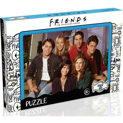 Winning Moves Пъзел, Winning Moves, Приятели, Апартаментът, 1000 части