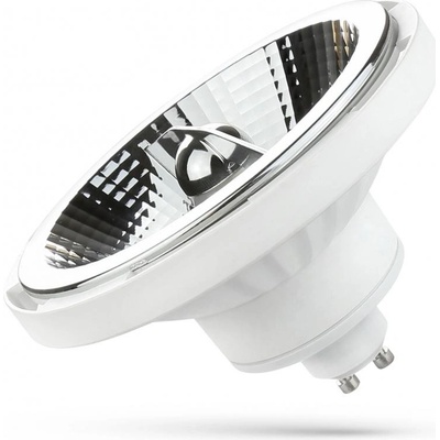 Spectrumled LED AR111 GU10 230V 12W SMD 20 DEGREES Teplá bílá Bílá