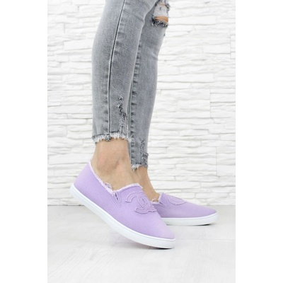 Prety slip on tenisky 11015-12L.PU fialové