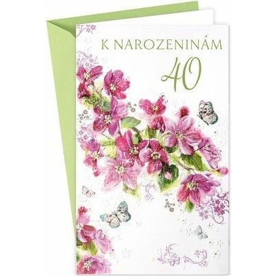 ARGUS Přání k narozeninám 40 15-6384c40