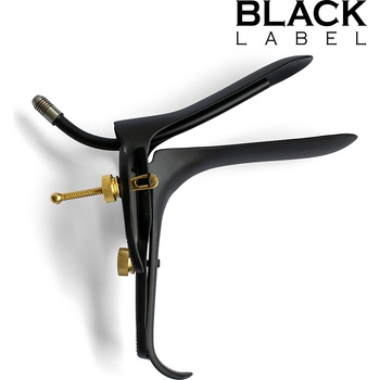 Black Label Cusco Speculum with Lube Tube Black-Gold