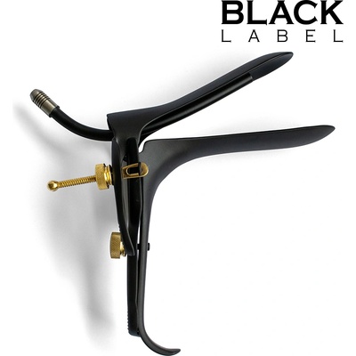 Black Label Cusco Speculum with Lube Tube Black-Gold