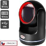 VIRTUOS EHE0009 CCD 2D четец HT-861A, стационарен, USB, черен (EHE0009)