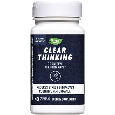 Nature's Way Clear Thinking 40 капсули | Nature’s Way (13690)
